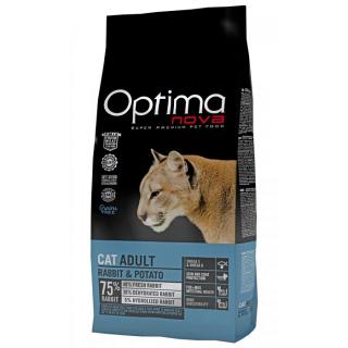 OPTIMAnova CAT RABBIT GRAIN FREE 8kg  + Dárek 2x masová kapsička ZDARMA