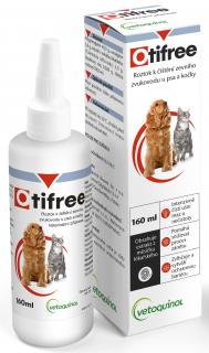 Otifree Roztok k čistění zevního zvukovodu 160ml