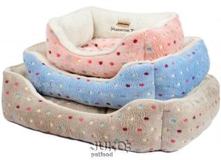 Pelíšek s puntíky Extra soft Bed S 61cm Varianta kod barva zkr: šedá
