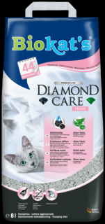 Podestýlka Biokat´s DIAMOND CARE Fresh 8l  sleva 2% při registraci
