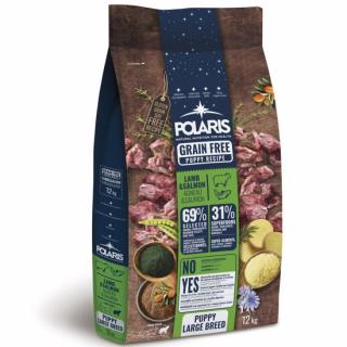 Polaris GF pes puppy Large jehně, losos 12kg  + Dárek Hovězí konzerva 415g ZDARMA