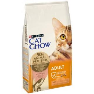 PURINA cat chow ADULT losos+tuňák Hmotnost (g/kg): 1,5kg