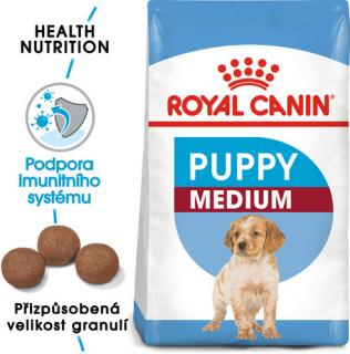 Royal Canin - Canine Medium Puppy Hmotnost (g/kg): 4kg