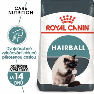 Royal Canin cat HAIRBALL care 4kg  Hairball Care granule pro kočky pro správné vylučování
