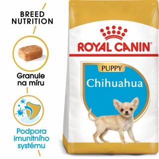 ROYAL CANIN Chihuahua Puppy  Chihuahua Puppy granule pro štěně čivavy Hmotnost (g/kg): 1,5kg