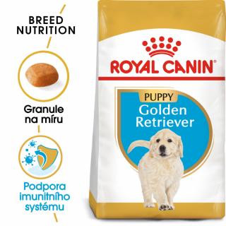 ROYAL CANIN Golden Retriever Puppy 12kg  Golden Retriever Puppy granule pro štěně zlatého retrívra