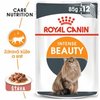 ROYAL CANIN Intense Beauty Gravy 12X85G (BAL.)  Intense Beauty Gravy kapsička pro kočky ve šťávě