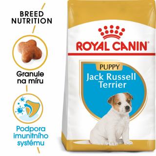 ROYAL CANIN Jack Russell Puppy  Jack Russell Puppy granule pro štěně jack russell teriéra Hmotnost (g/kg): 1,5kg