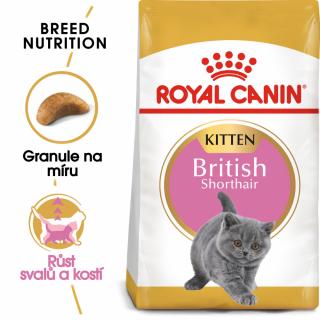 ROYAL CANIN KItten BRITISH shorthair Hmotnost (g/kg): 2kg