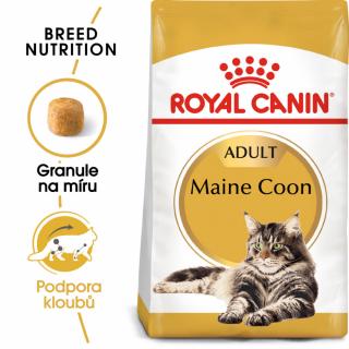 ROYAL CANIN Maine Coon Adult  Maine Coon Adult granule pro mainské mývalí kočky Hmotnost (g/kg): 10kg