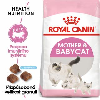 Royal Canin Mother&Babycat  Mother&Babycat granule pro březí nebo kojící kočky a koťata Hmotnost (g/kg): 2kg