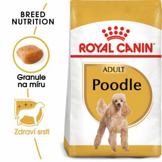 ROYAL CANIN Poodle Adult granule pro dospělého pudla  granule pro dospělého pudla Hmotnost (g/kg): 7,5kg