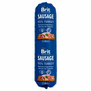 Salám BRIT Premium Dog Sausage Turkey 800g
