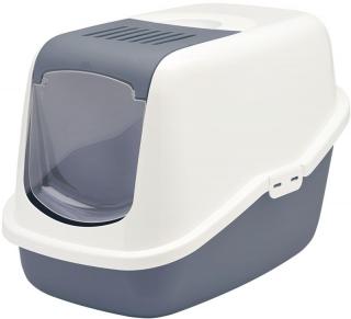 Savic NESTOR toaleta pro kočky 56x39x38cm modro-šedá