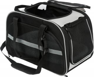 VALERY transportní taška / bouda, 29 x 31 x 49 cm, černá/šedá (max. 9 kg)