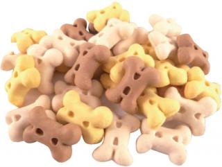 Vanilkové křupavé sušenky pro psy - tvar kostička mini 1kg  Křupavé sušenky pro psy