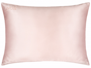 100% hedvábný povlak na polštář 50x70 cm pudrově růžový