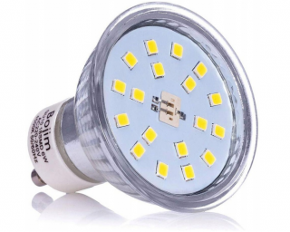 BOJIM GU10 6W 4500K LED 600LM BÍLÁ ŽÁROVKA