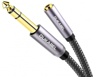 Dukabel 3,5mm prodlužovací kabel s audio konektorem typu samec na ženu Délka: 1,2m