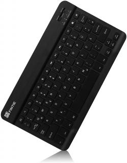 Fintie Ultra tenká (4 MM) Bezdrátová Bluetooth klávesnice, černá