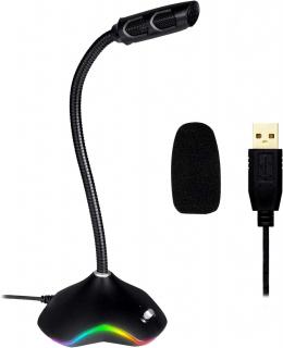 KLIM Rhapsody, Herní RGB stolní USB mikrofon