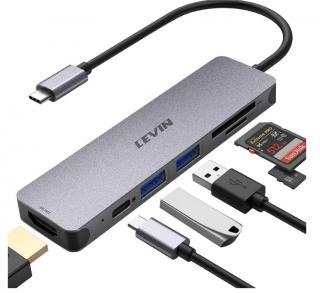 LEVIN USB C Hub 7-in-1