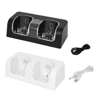 Nabíjecí dokovací stanice pro Nintendo Wii Ovladač Barva: Bílá