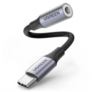 UGREEN audio adapter USB-C to mini jack 3,5mm Barva: Bílá