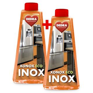2 ks intenzivní čistič a leštič nerezových povrchů XONOX INOX 500 + 500 ml