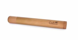 Cestovní pouzdro na zubní kartáček z bambusu GoEco®, 100% kompostovatelné