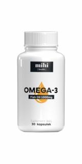 Omega 3 rybí olej 1000mg (Omega 3 rybí olej 1000mg MIHI)