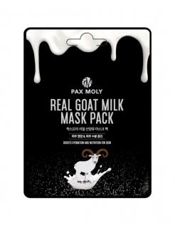 Plátýnková maska Pax Moly s obsahem kozího mléka, 25 ml