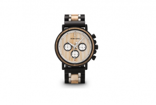 Luxusní pánské dřevěné hodinky QUARTZ TWINTER DARK varianta: 2