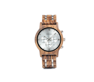 Luxusní pánské dřevěné hodinky QUARTZ ZEBRA varianta: 1