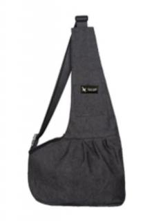 Stylová přepravní taška batoh pro psy nebo kočky Barva: Černá, Velikost: L