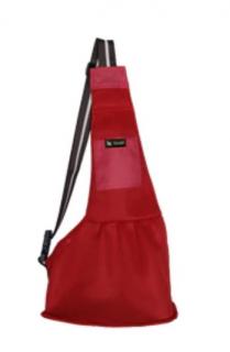 Stylová přepravní taška batoh pro psy nebo kočky Barva: Červená, Velikost: L