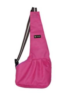 Stylová přepravní taška batoh pro psy nebo kočky Barva: růžová, Velikost: L