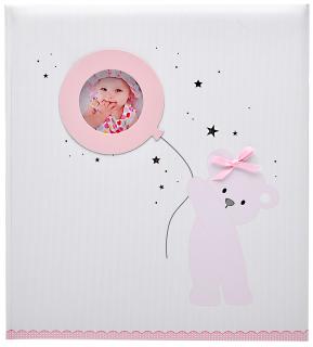 Dětské fotoalbum Baby baloon růžové