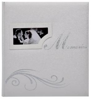 Fotoalbum svatební Wedding memories bílé