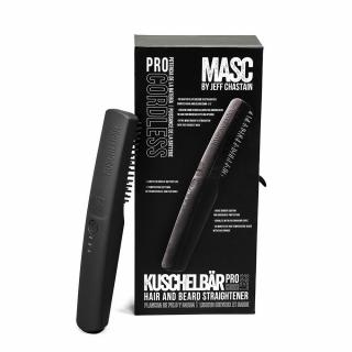 Bezdrátová žehlička na vousy a vlasy MASC Kuschelbär® PRO  + DÁREK: Sprchový gel STR8 Shower Gel 250 ml ZDARMA
