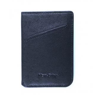 Kožená slim peněženka NewBring - modrá