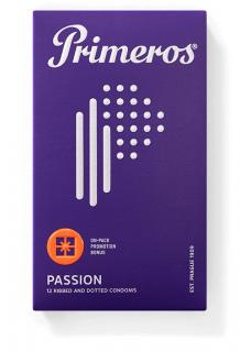 Primeros Passion - vroubkované kondomy (12 ks)