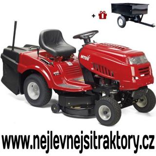 Zahradní traktor MTD SMART RE 125  +VOZÍK v hodnotě 3500 Kč ZDARMA nebo HEVER v hodnotě 3800 Kč ZDARMA nebo RADLICE v hodnotě 3490 Kč ZDARMA…
