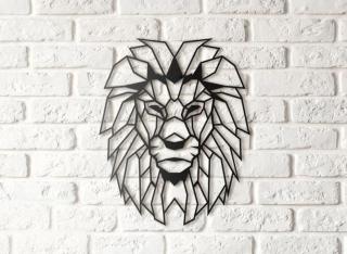 Nástěnná dekorace Lví hlava
