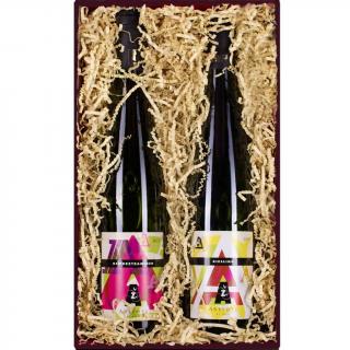 Dárková sada - suché & polosladké víno z Alsaska