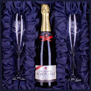 Luxusní dárková kazeta s šampaňským | Dárek k narozeninám