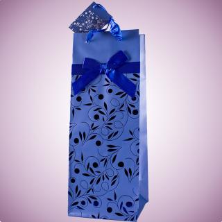 Papírová taška - modrá