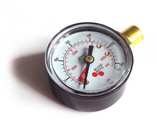 Manometr - tlak v lahvi CO2,N2 (výčepní zařízení a technika LINDR)