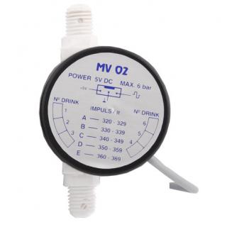 Průtokoměr - měřící turbínka MV02 (výčepní zařízení a technika LINDR)