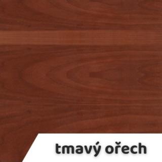 Dveře na skříň Impress 74x37x80 cm Barva: Tmavý ořech